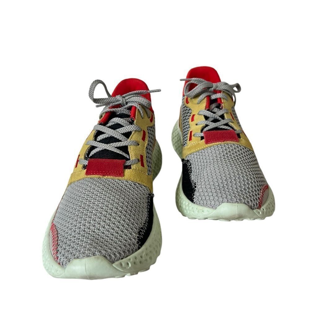 Steve Madden Women’s Sneakers 6.5M Red Yellow Black Mint Green Sole RUN02S1 - Picture 2 of 9